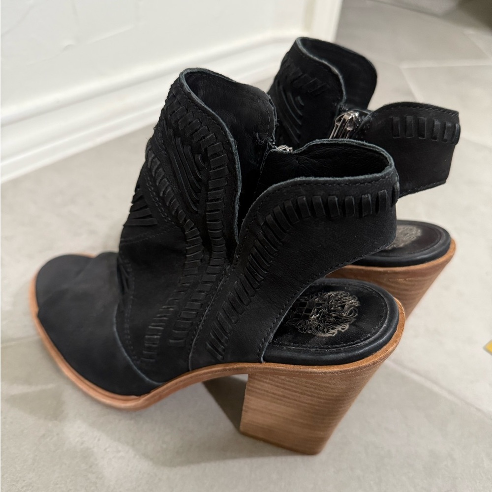 Vince Camuto black Katrina suede bootie - Picture 4 of 13